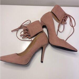 Charlotte Russe Dusty Pink Heels